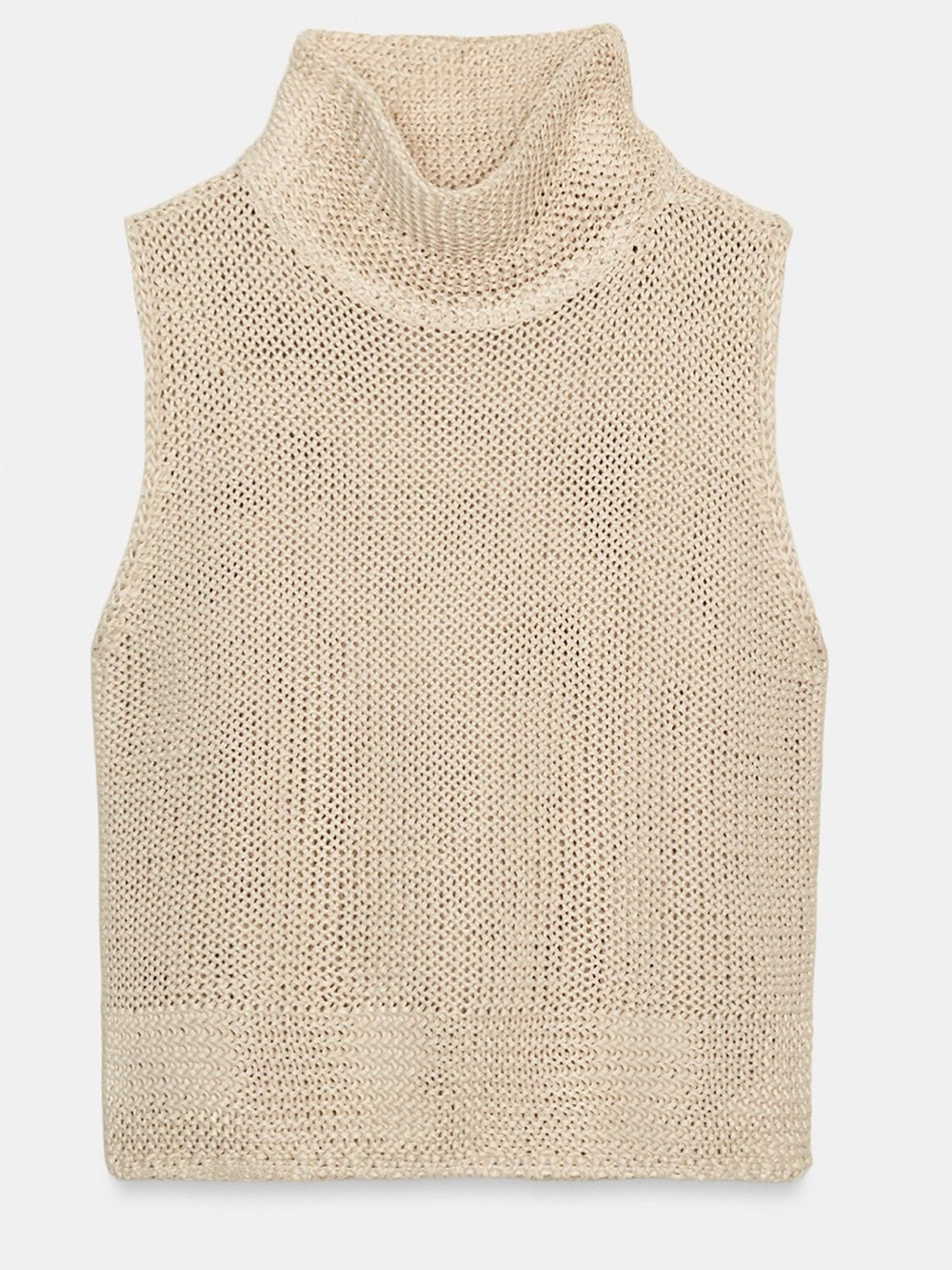 NWT Zara Chunky Knit Top - Picture 4 of 8
